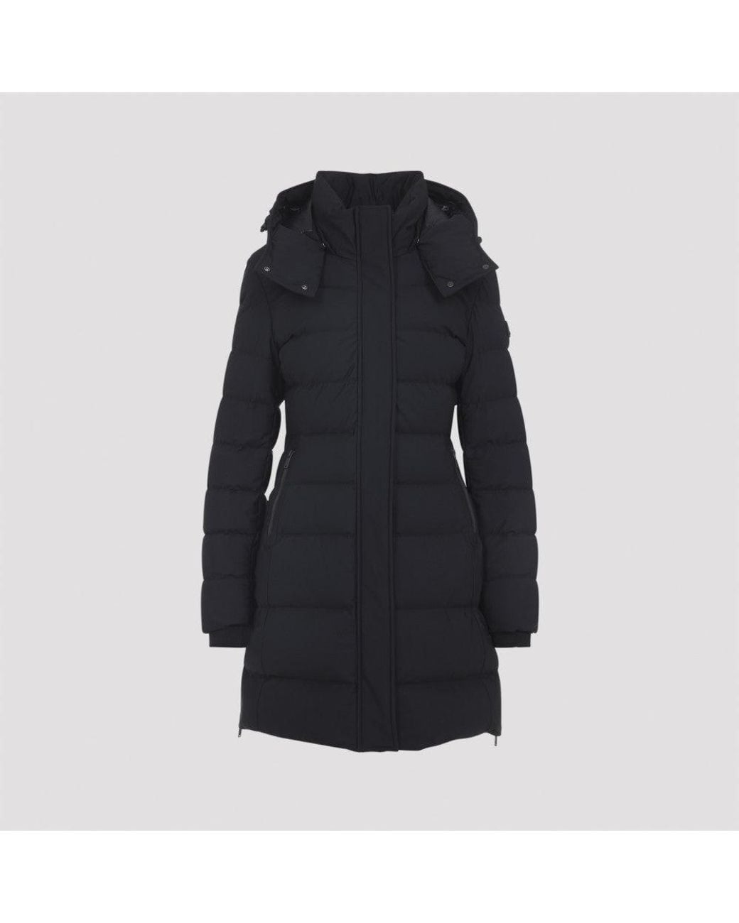 Moose Knuckles Black Watershed 3 Parka Jacket