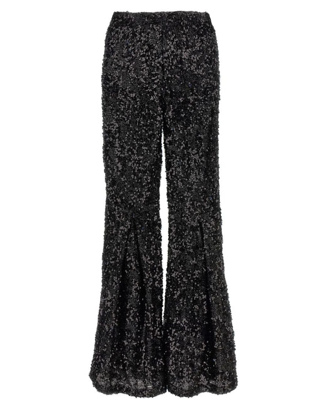 Le twins Black Flared Leg Pant