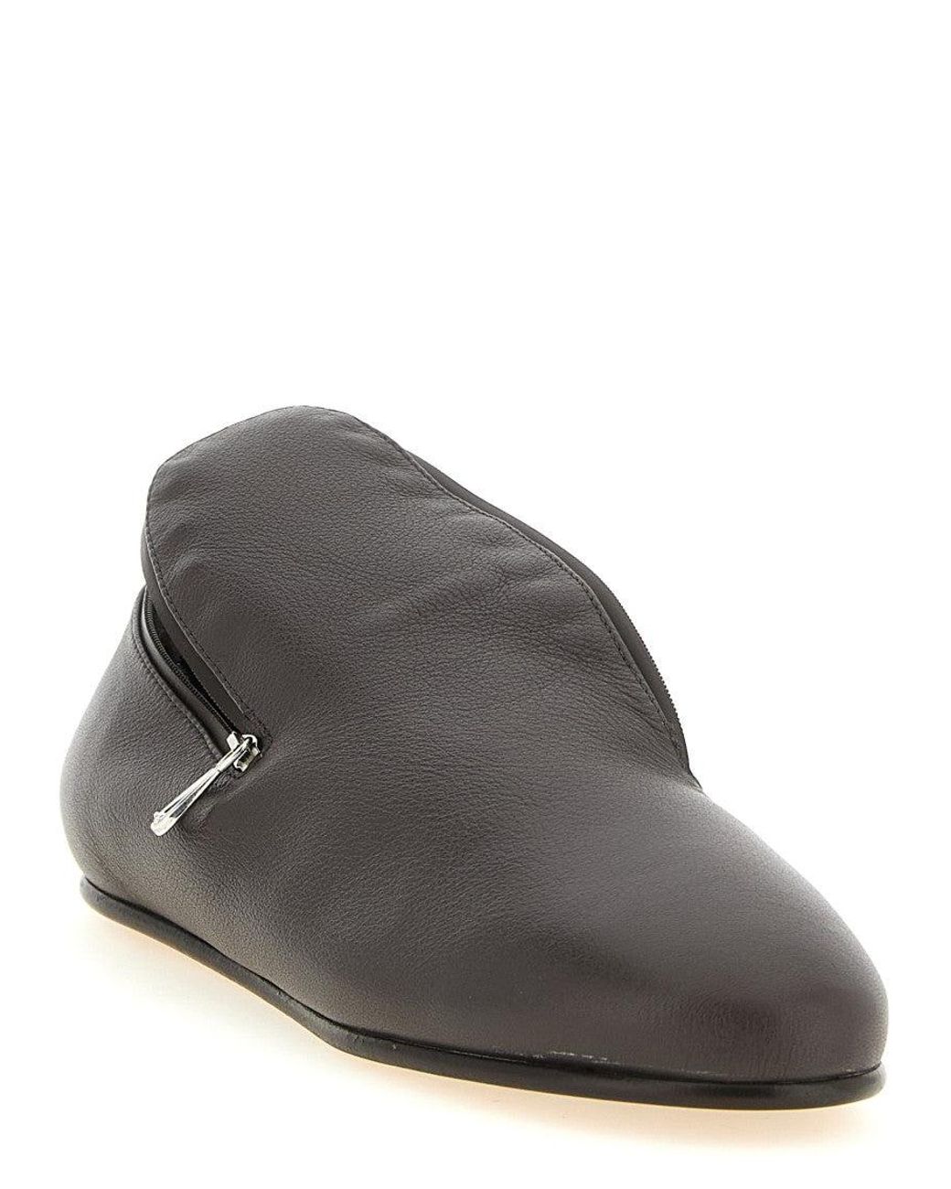 Kiko Kostadinov Gray 'Petrel' Loafers