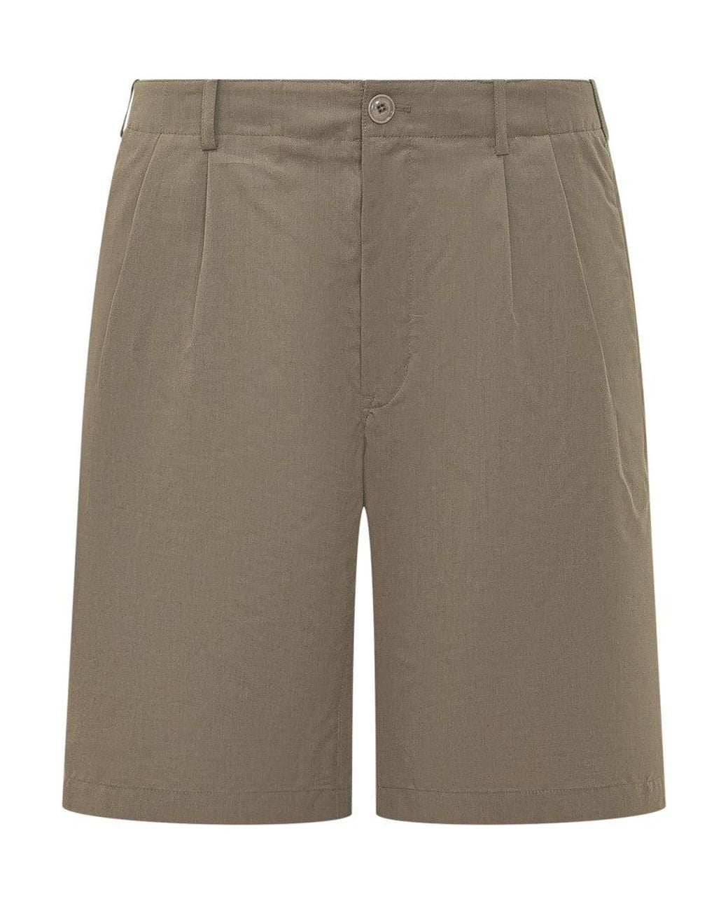 Our Legacy Gray Solid Shorts for men