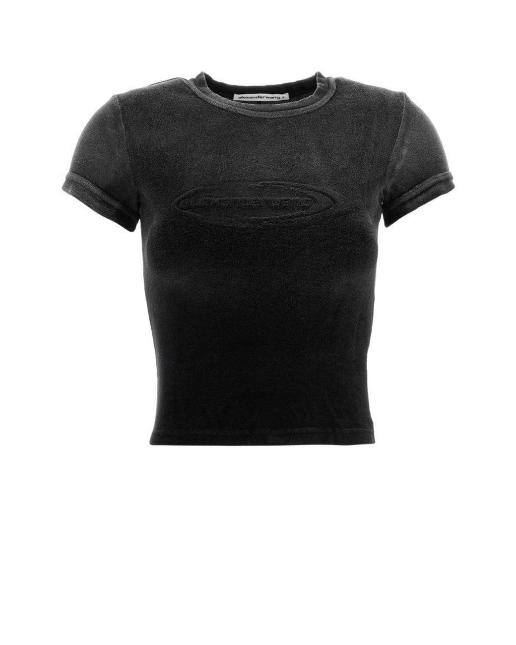 Alexander Wang Black Baby T-Shirt