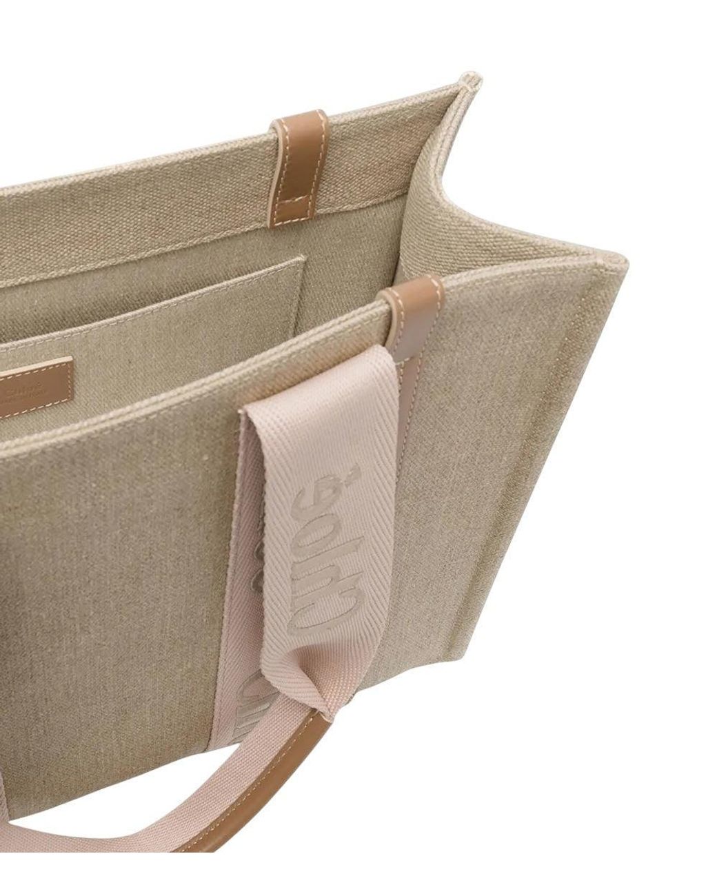 Chloé Natural Woody Large Tote