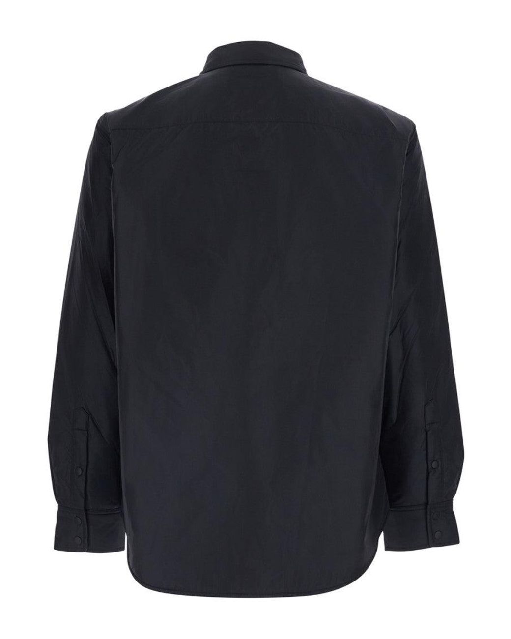 Aspesi Blue Regular Shirt Jacket for men