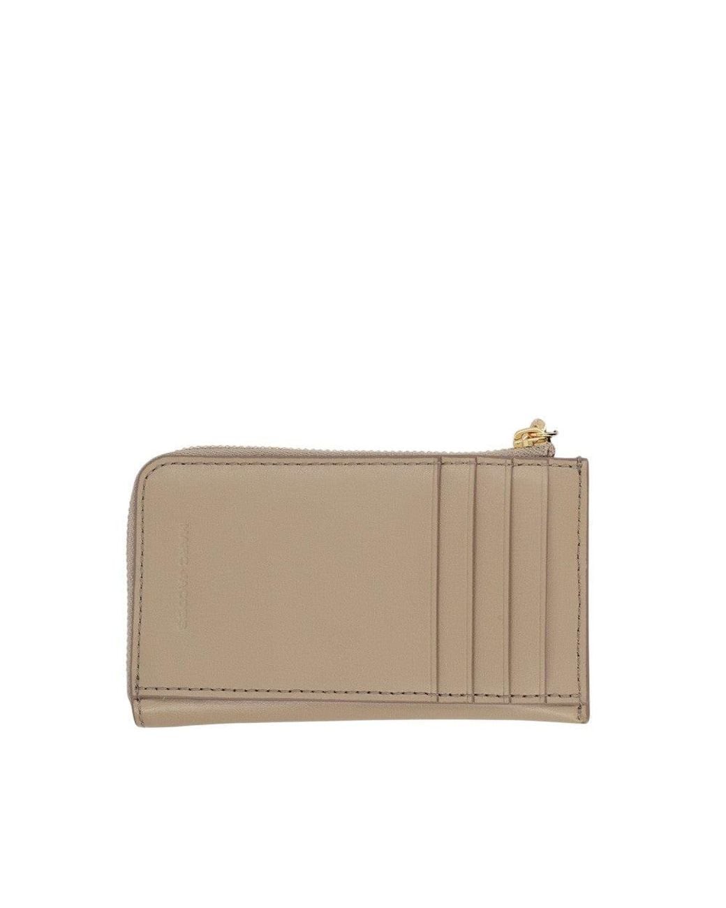 Marc Jacobs Natural Solid Zip Wallet