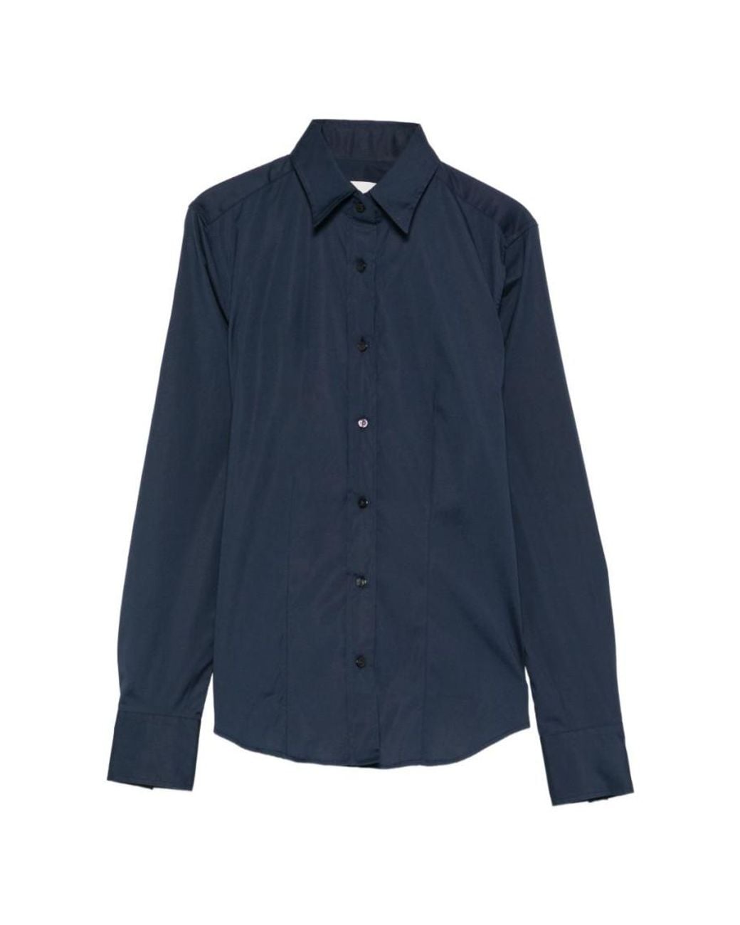 Xacus Blue Regular Solid Shirt