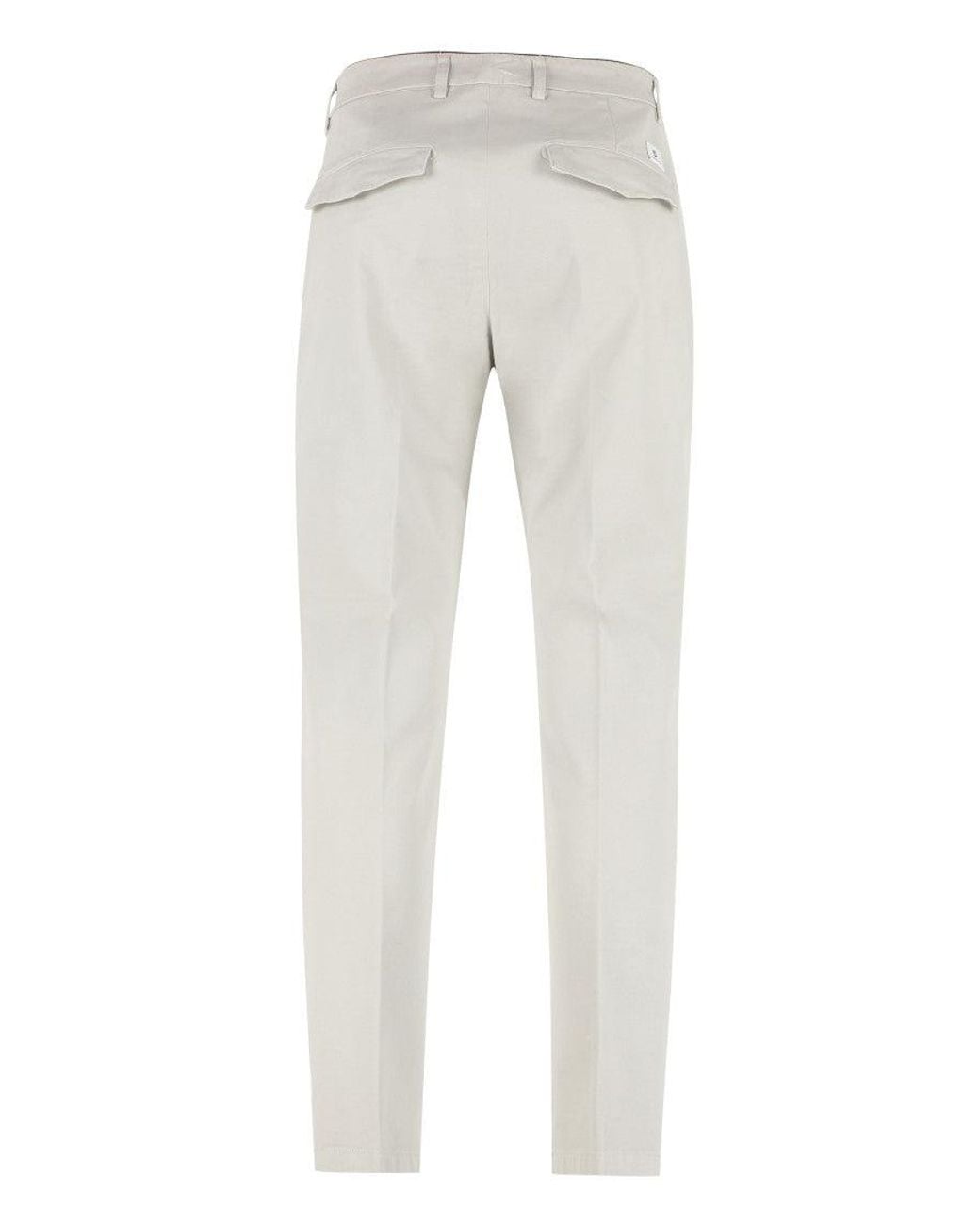 Department 5 Gray Slim Chino Pants for men