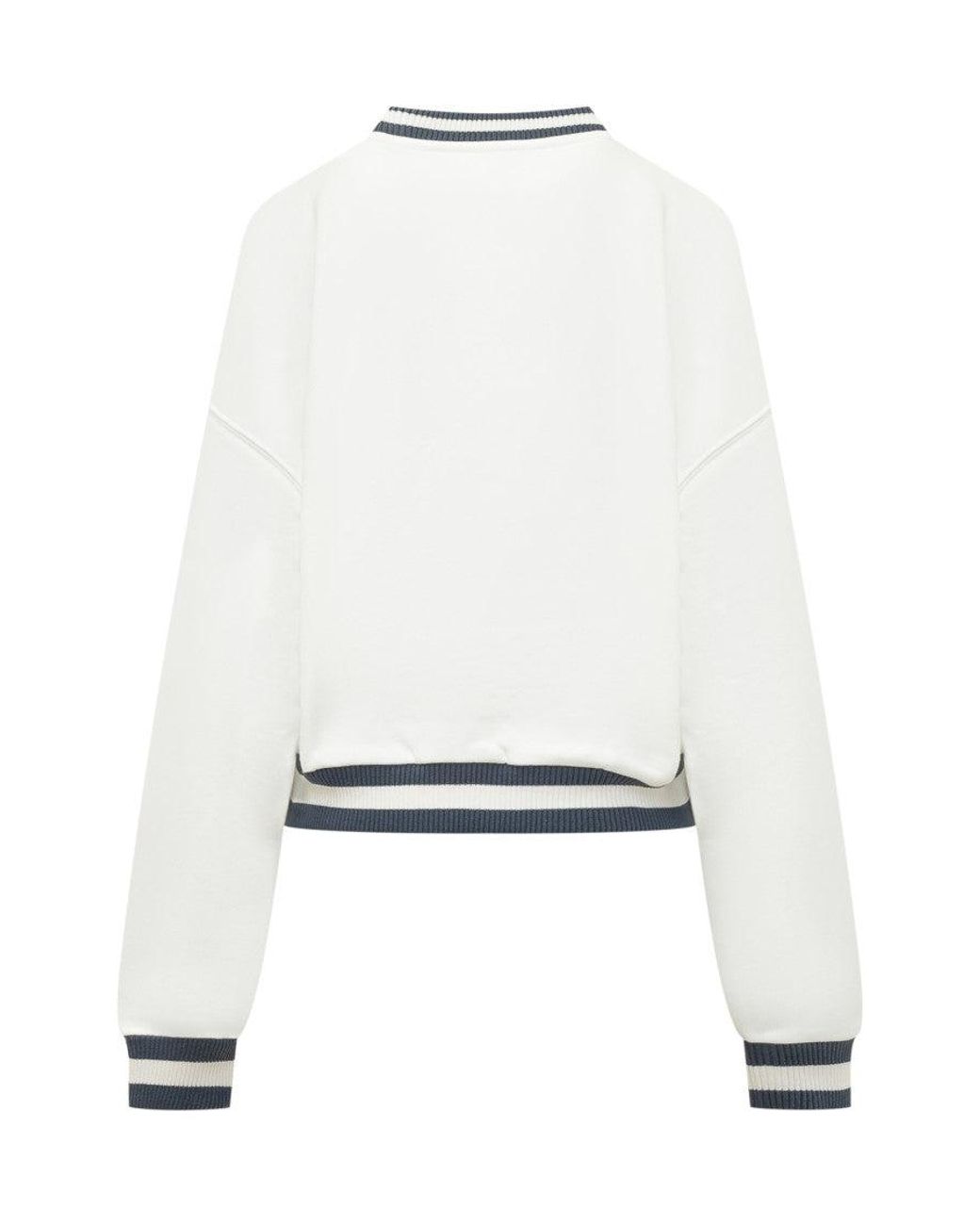 Autry White Classic Logo Sweatshirt for men