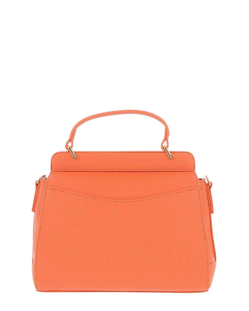Love Moschino Orange Logo Mini Satchel