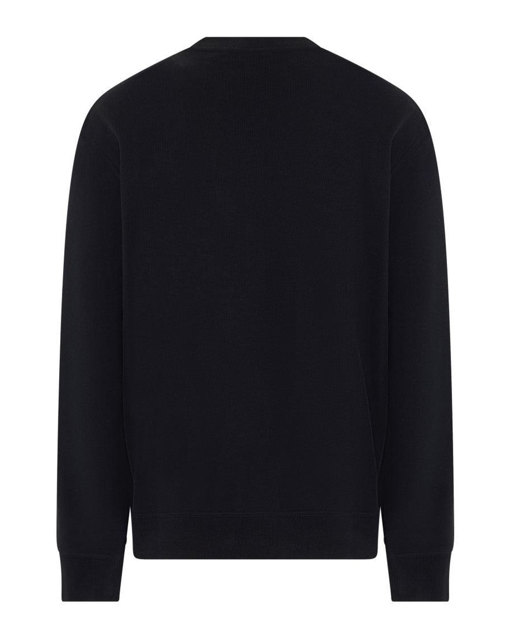 Boss Black Crew Neck Logo Sweatshirt for men