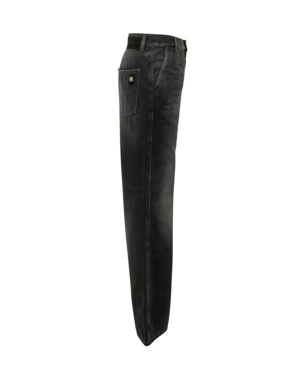 Amiri Black Flared Jeans for men