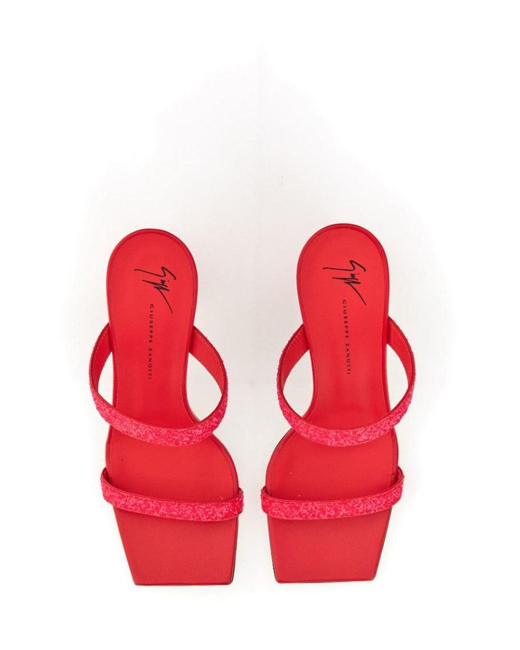 Giuseppe Zanotti Pink Fuchsia Slip On Heels