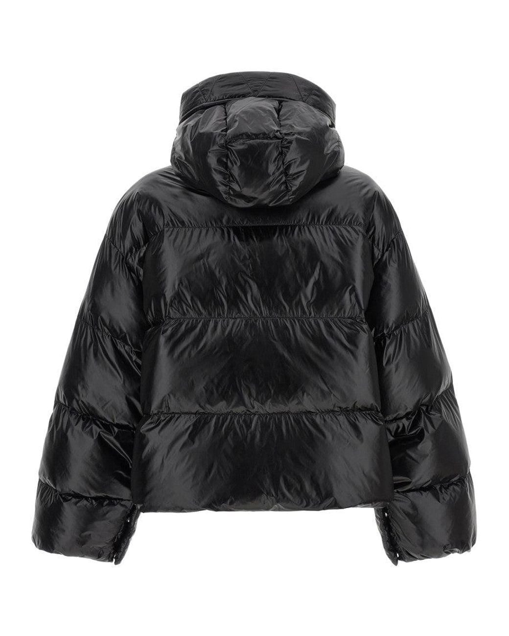 Pinko Black 'Impasto' Down Jacket