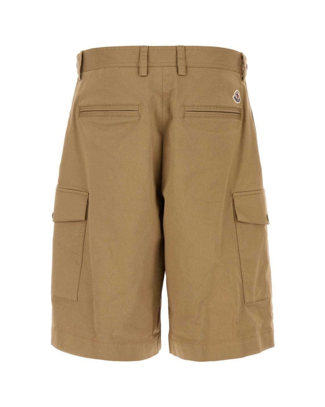 Moncler Natural Light Bermuda Shorts for men