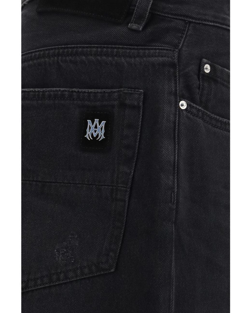 Amiri Blue High Rise Jeans for men