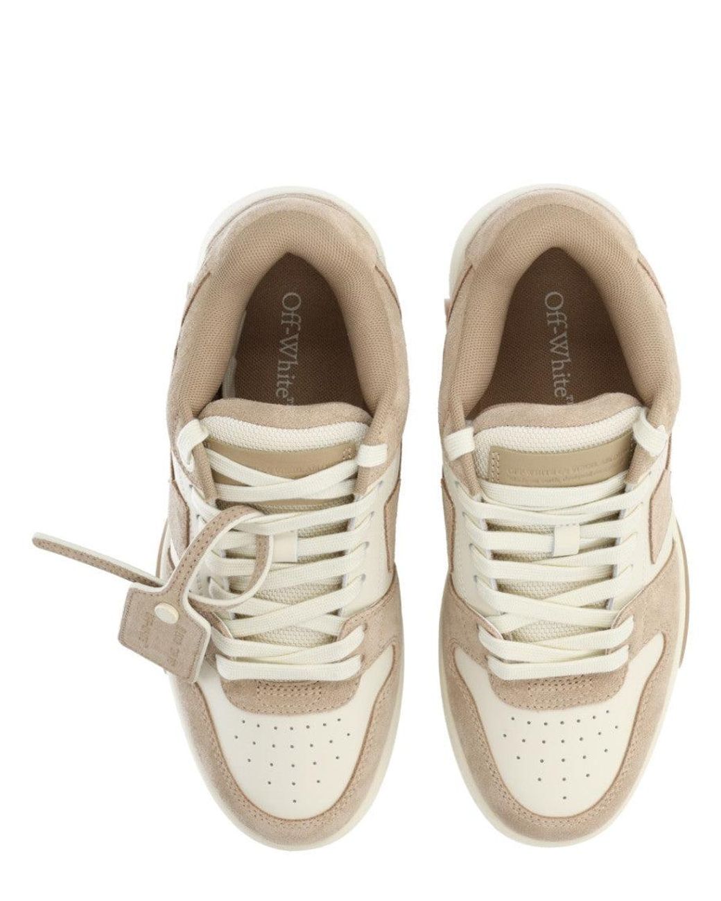 Off-White c/o Virgil Abloh Natural Logo Sneakers
