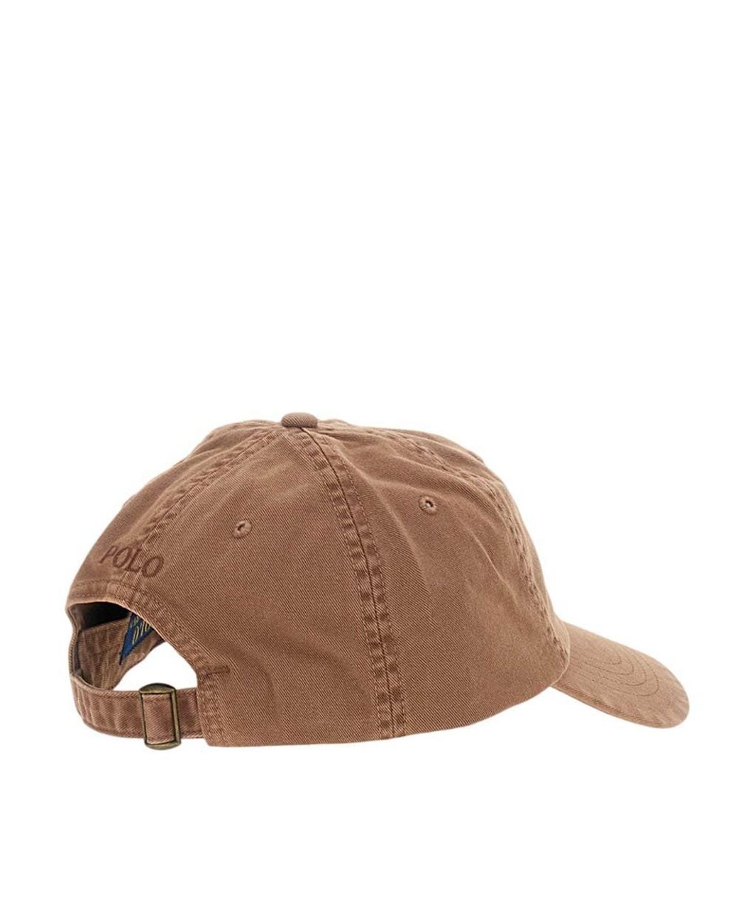 Polo Ralph Lauren Brown Logo Baseball Cap for men
