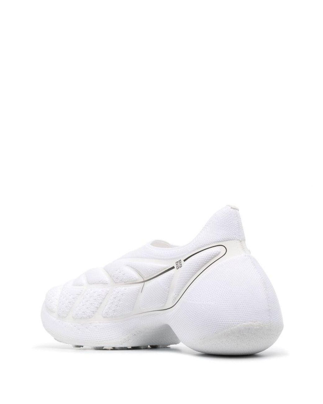 Givenchy White Tk Slipon Sneakers