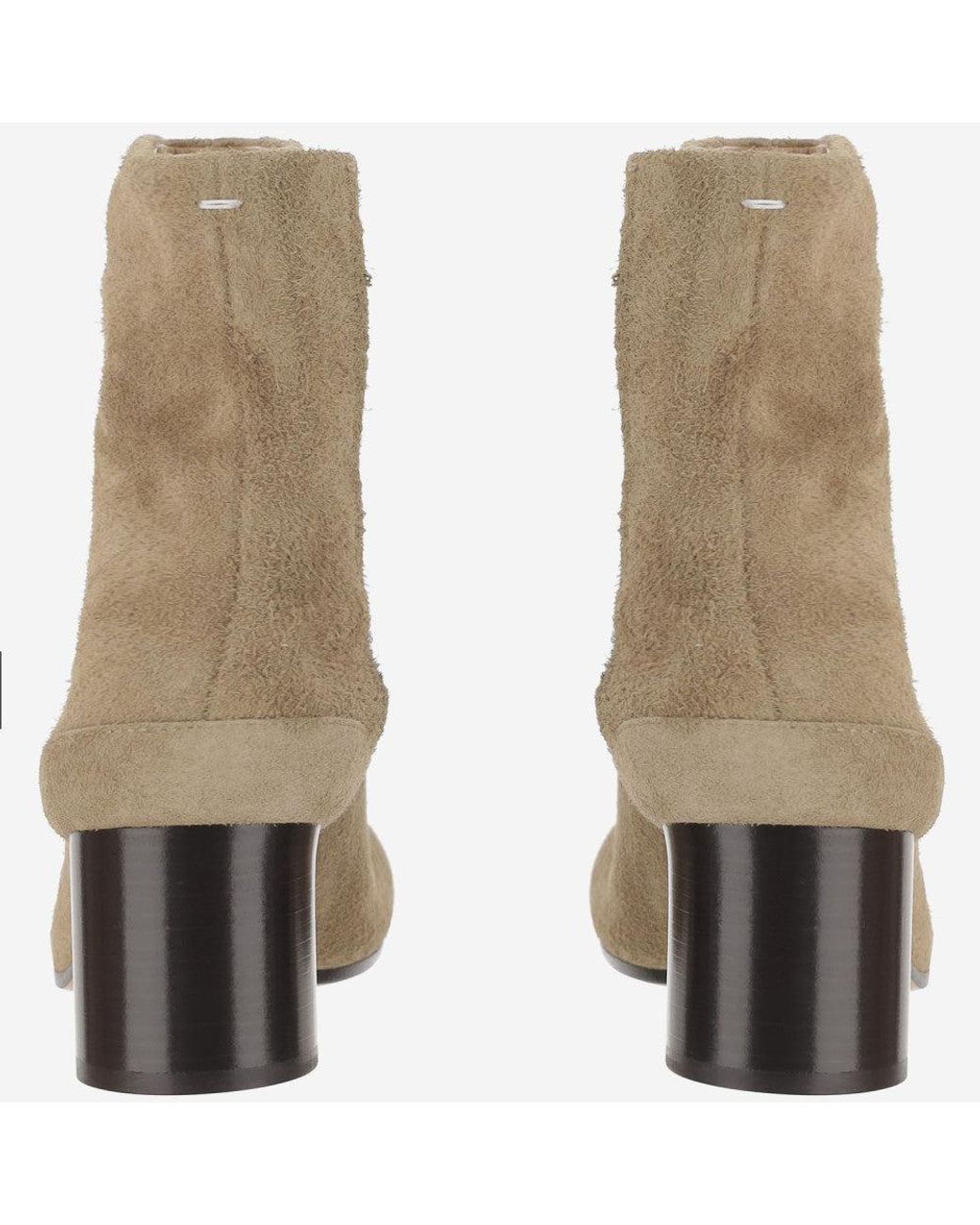 Maison Margiela Brown Suede Boots