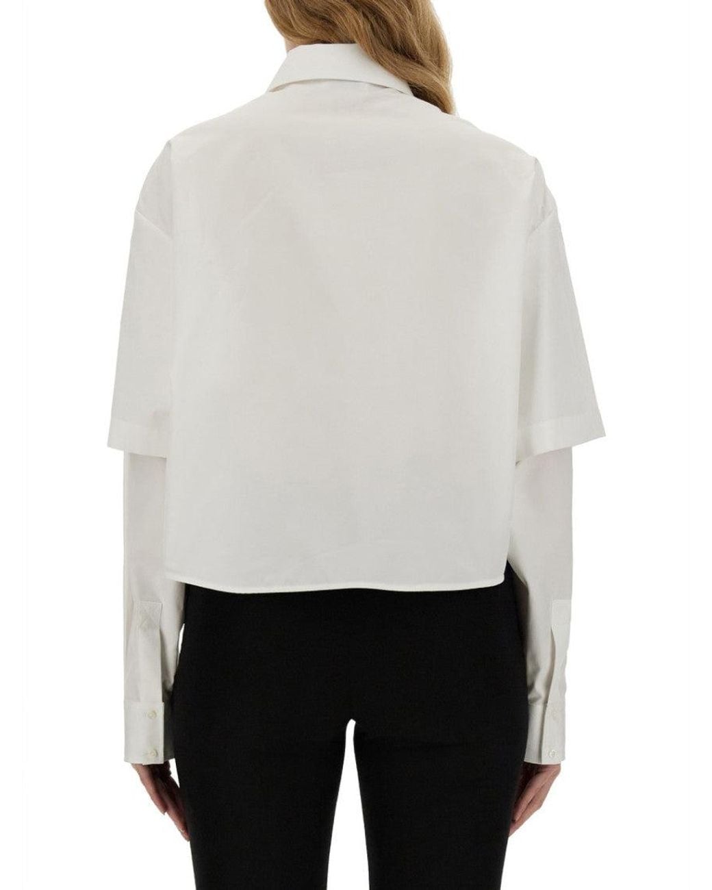 Off-White c/o Virgil Abloh White Chic Cotton Button-Up Shirt For