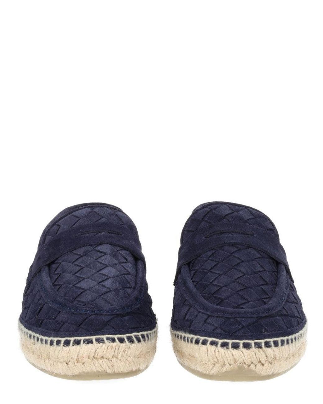 Castaner Blue Woven Espadrille Loafers for men
