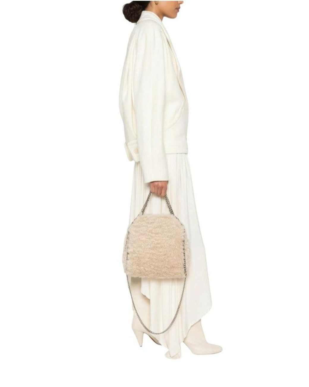 Stella McCartney Natural Off Falabella Mini Tote