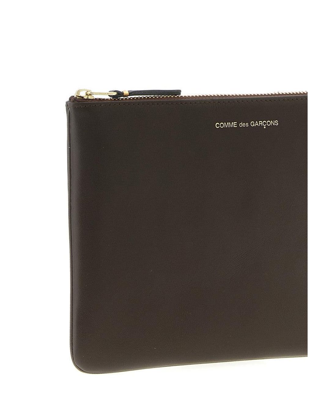 Comme des Garçons Black Dark Logo Clutch