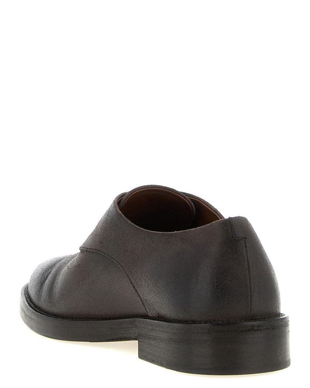 Marsèll Brown Solid Lace Up Shoes for men