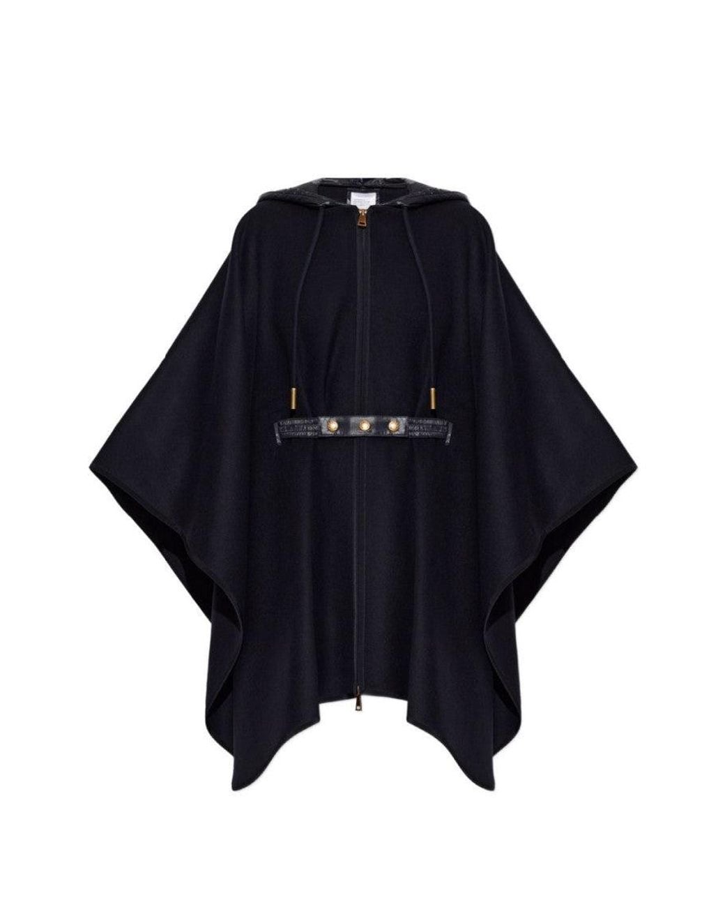 Moncler Blue Solid Hood Jacket