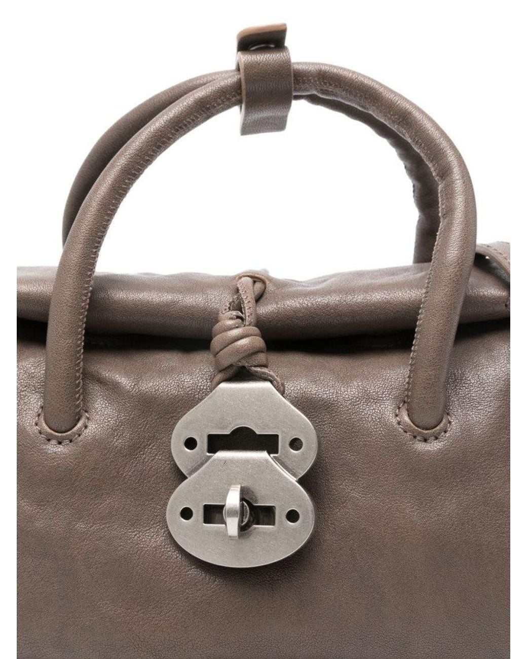 Zanellato Metallic Dotta Centauro Small Satchel