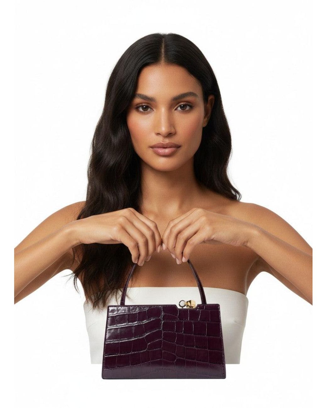 Jacquemus Purple Salon Medium Shoulder Bag