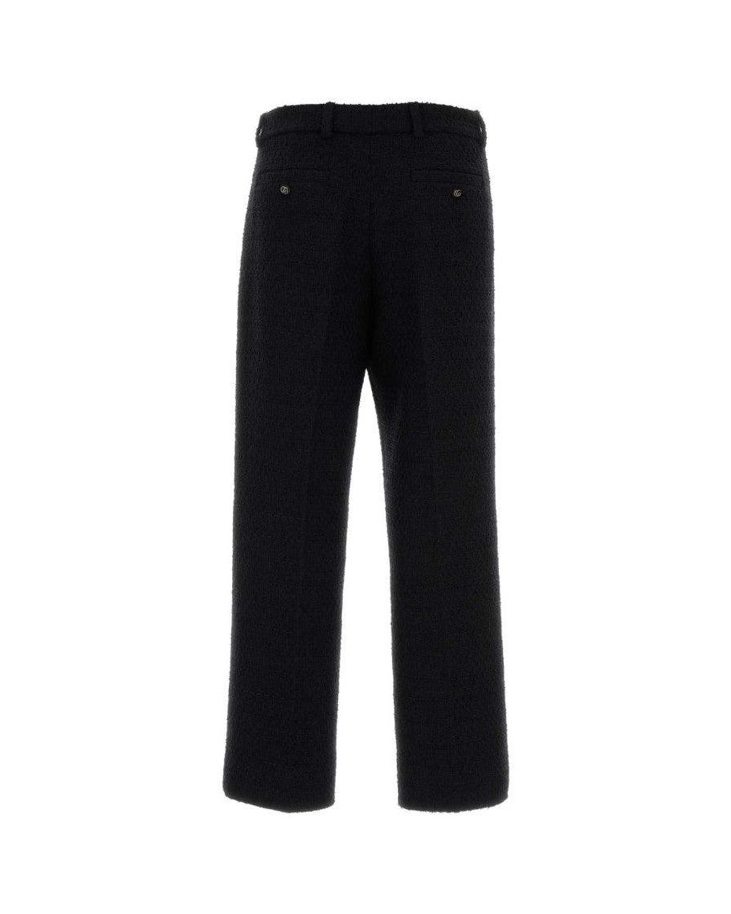 Gucci Black Boucle Pant