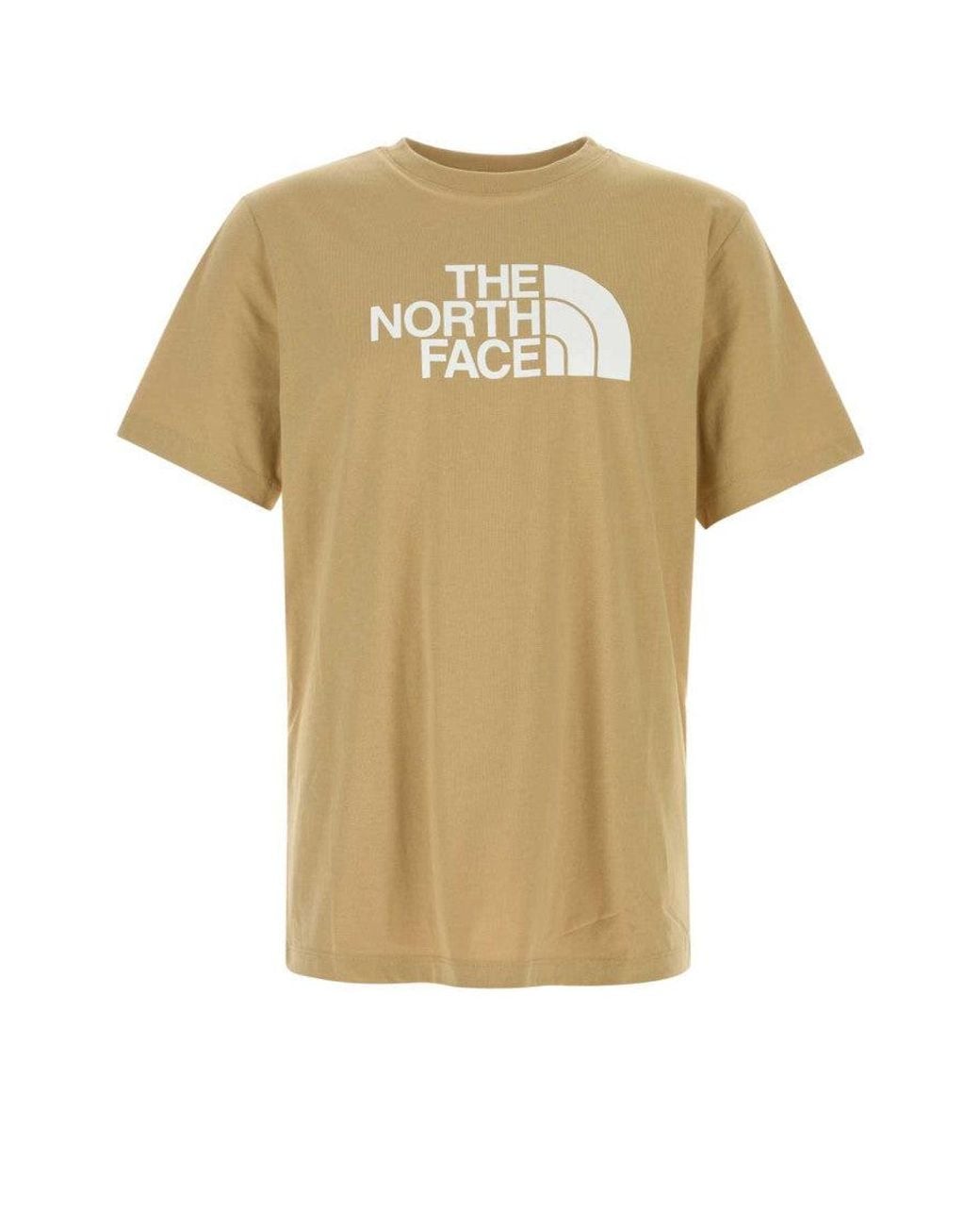 The North Face Yellow Mustard Logo T-Shirt for men