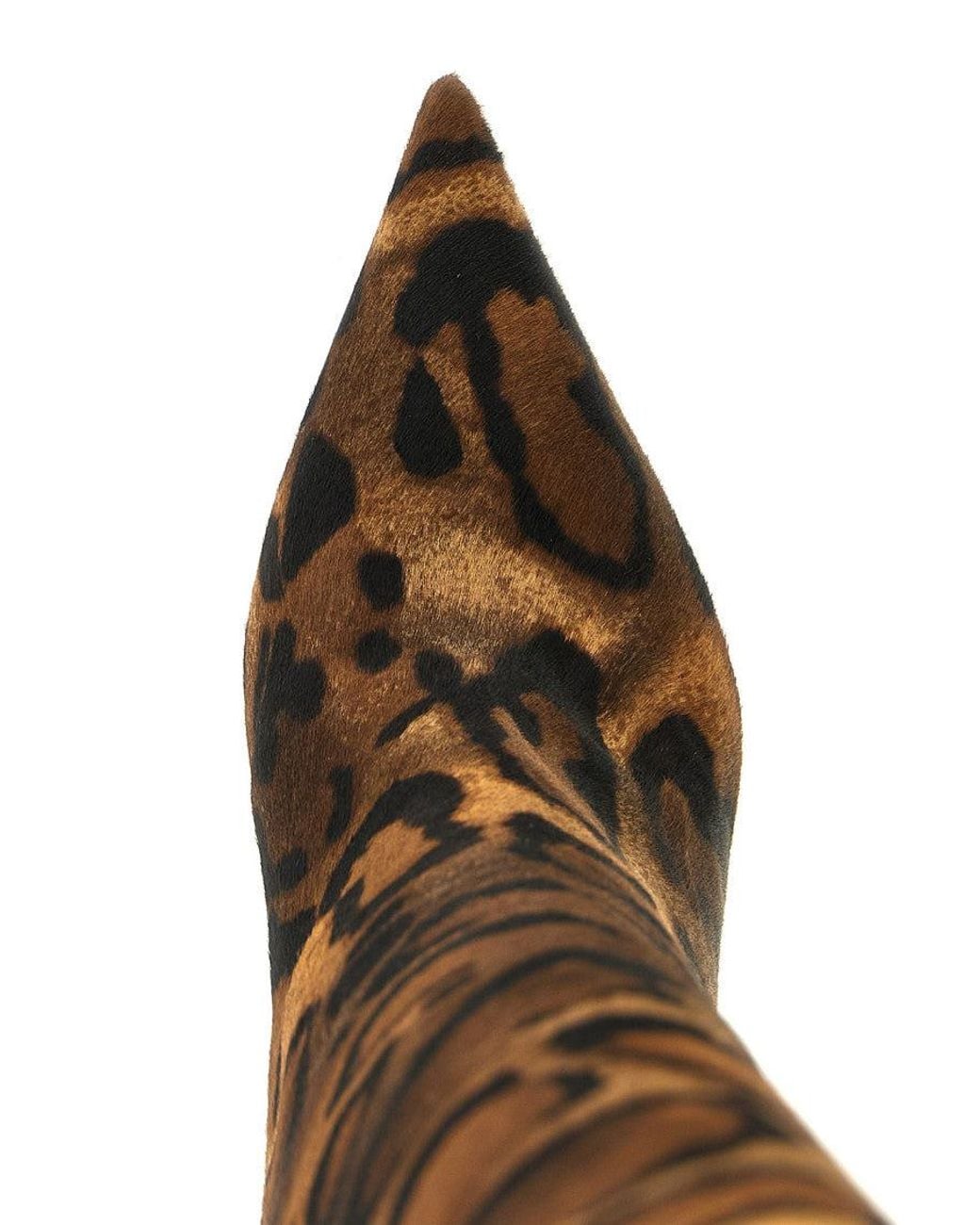 Le Silla Brown Leopard Print Boots