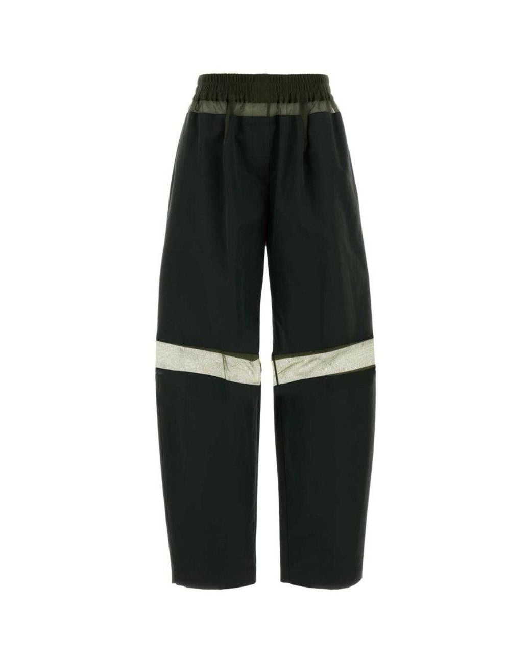 Fendi Black Relaxed Elasticated Pants