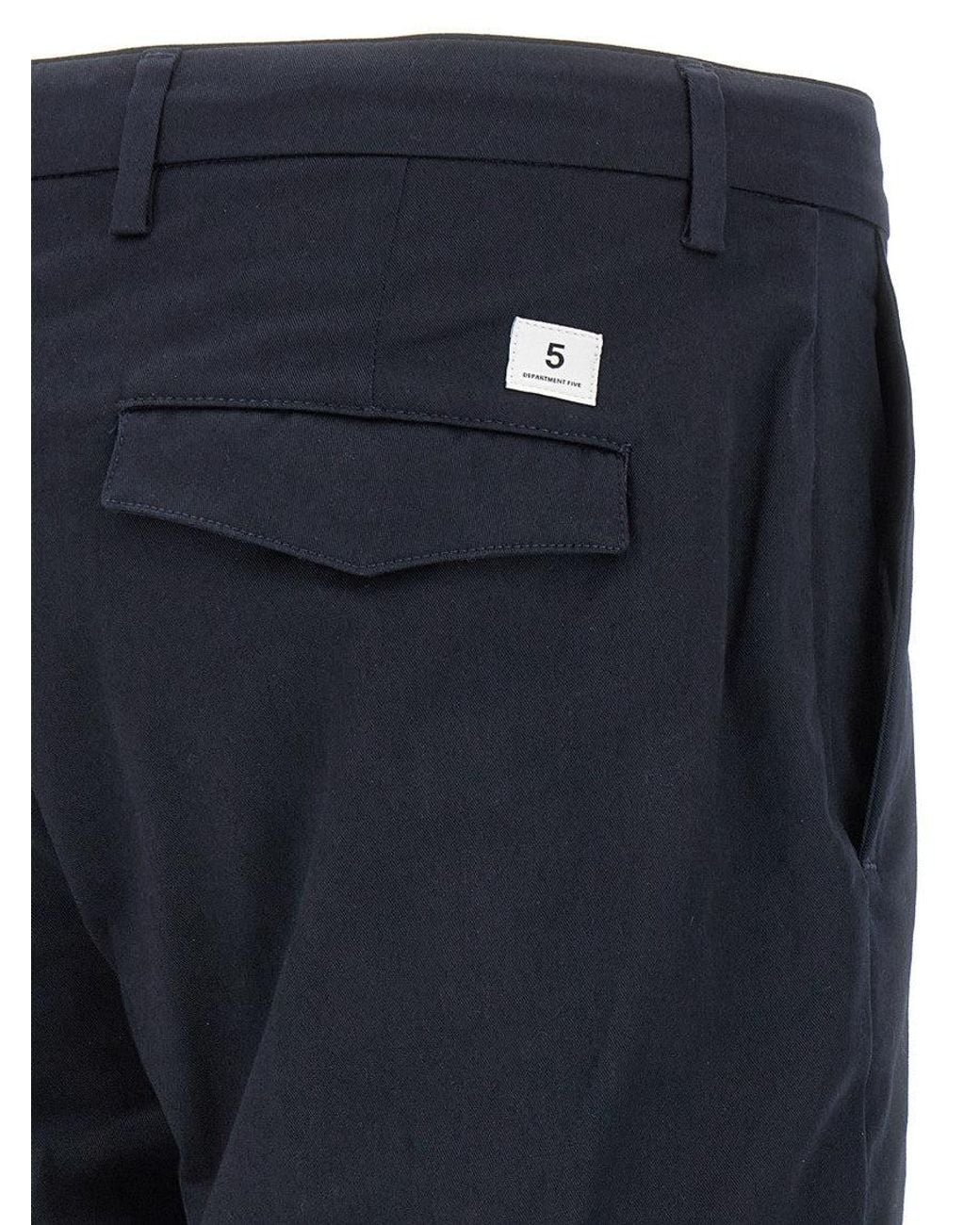 Department 5 Blue 'Prince' Pants for men