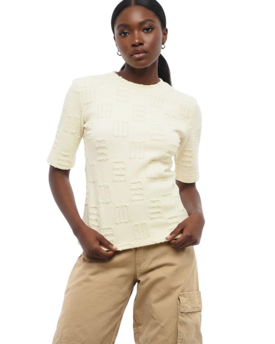 Ambush Natural Crew Neck T-Shirt
