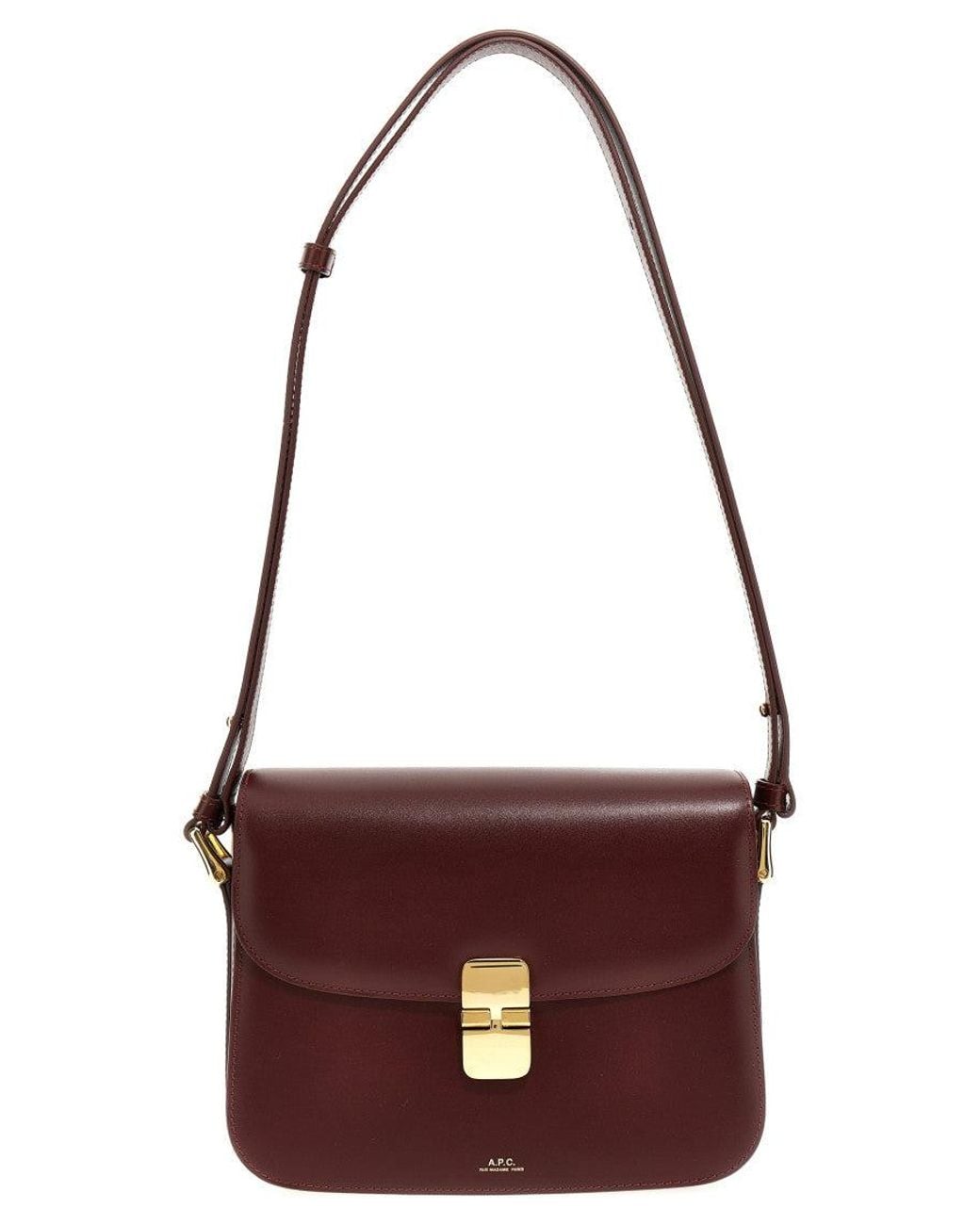 A.P.C. Red Grace Small Crossbody Bag