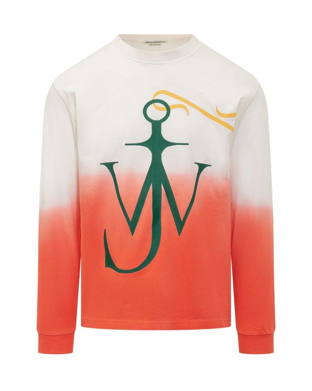 J.W. Anderson Red Crew Neck T-Shirt for men