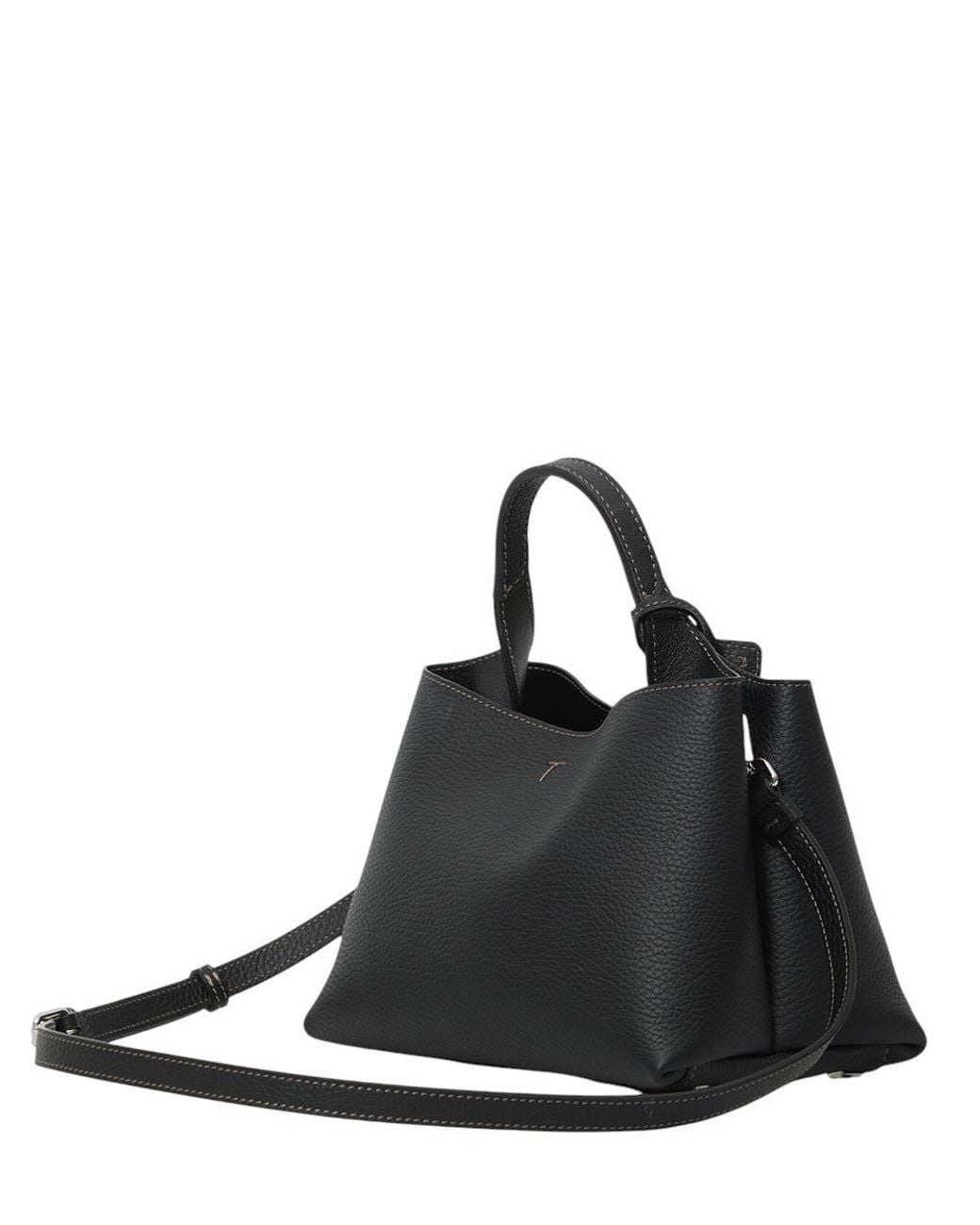 Tod's Black T Timeless Micro Tote
