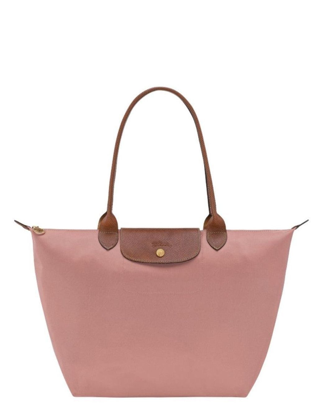 Longchamp Pink Le Pliage Original Large Tote