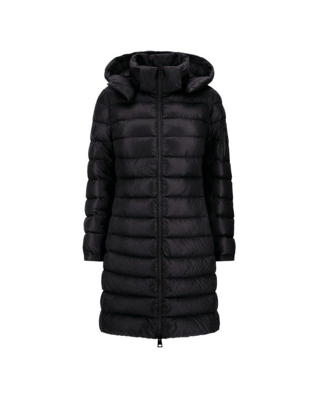Herno Black Quilted Hood Jacket