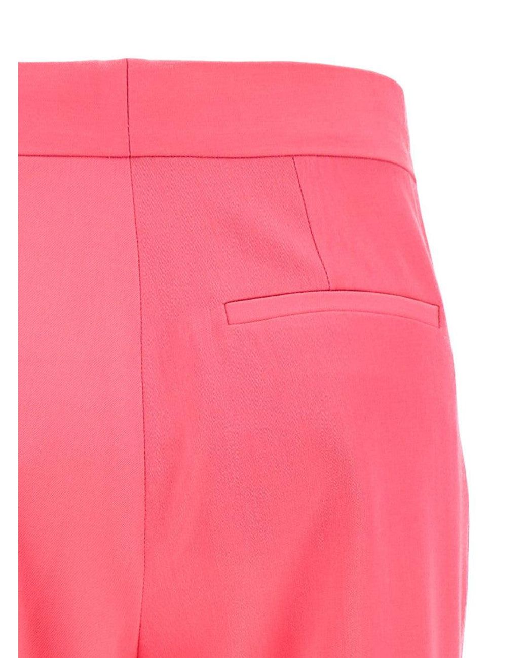 Stella McCartney Pink Iconic Tailored Flared Pants