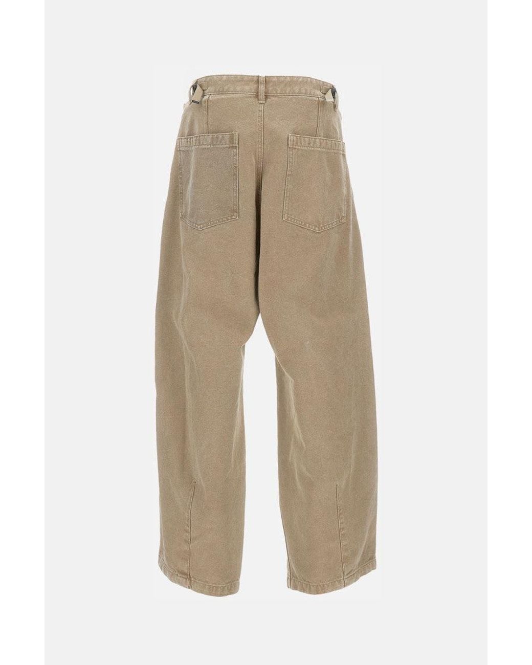 Wooyoungmi Natural Wide Leg Trousers for men
