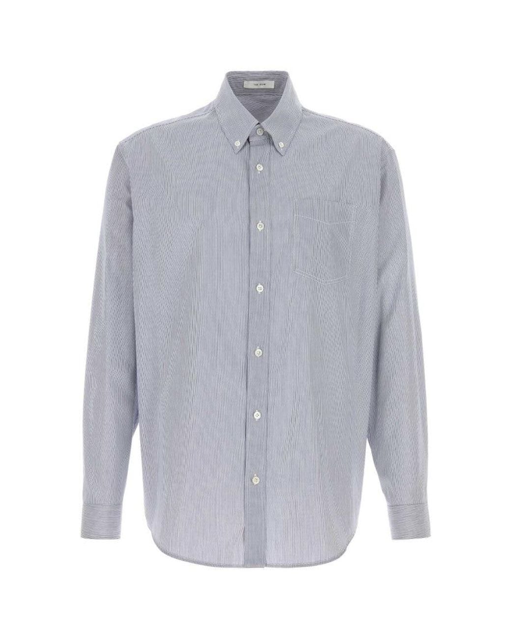 The Row Gray Regular Shirt for men