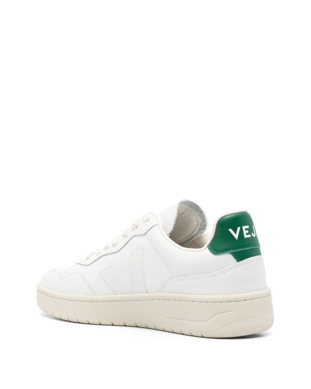 Veja White Lace Up Sneakers for men