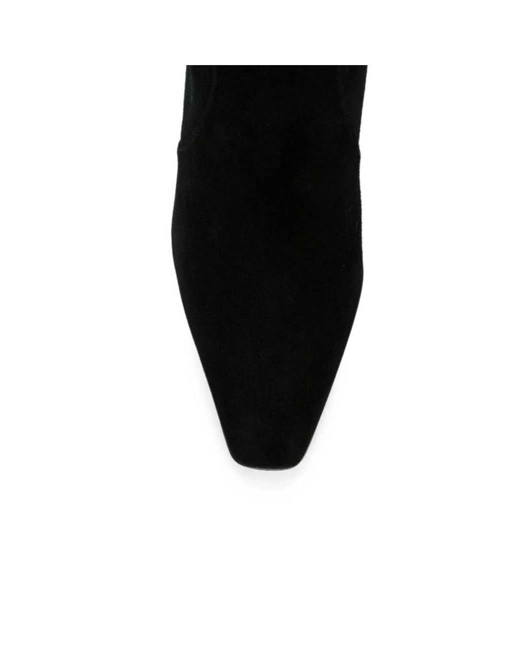 Stuart Weitzman Black Stassi Zip Boots