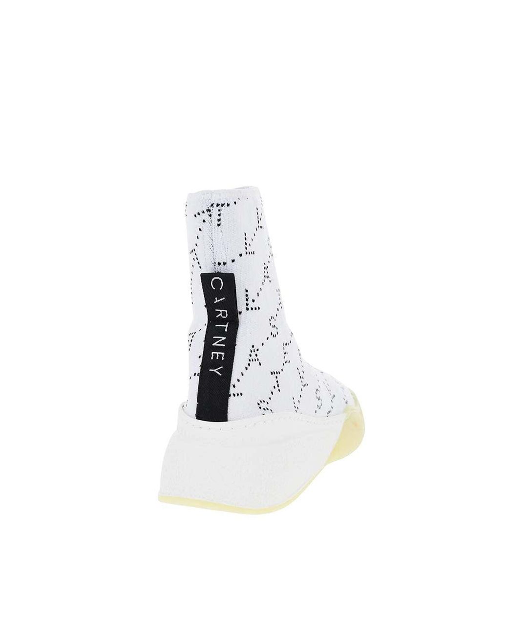 Stella McCartney White Logo Sneakers