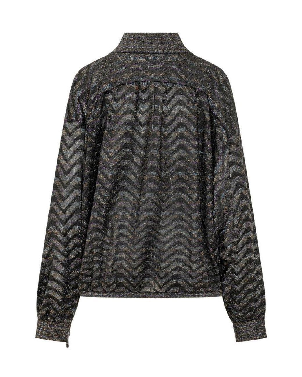 Missoni Gray Seraphim Knitwear Top
