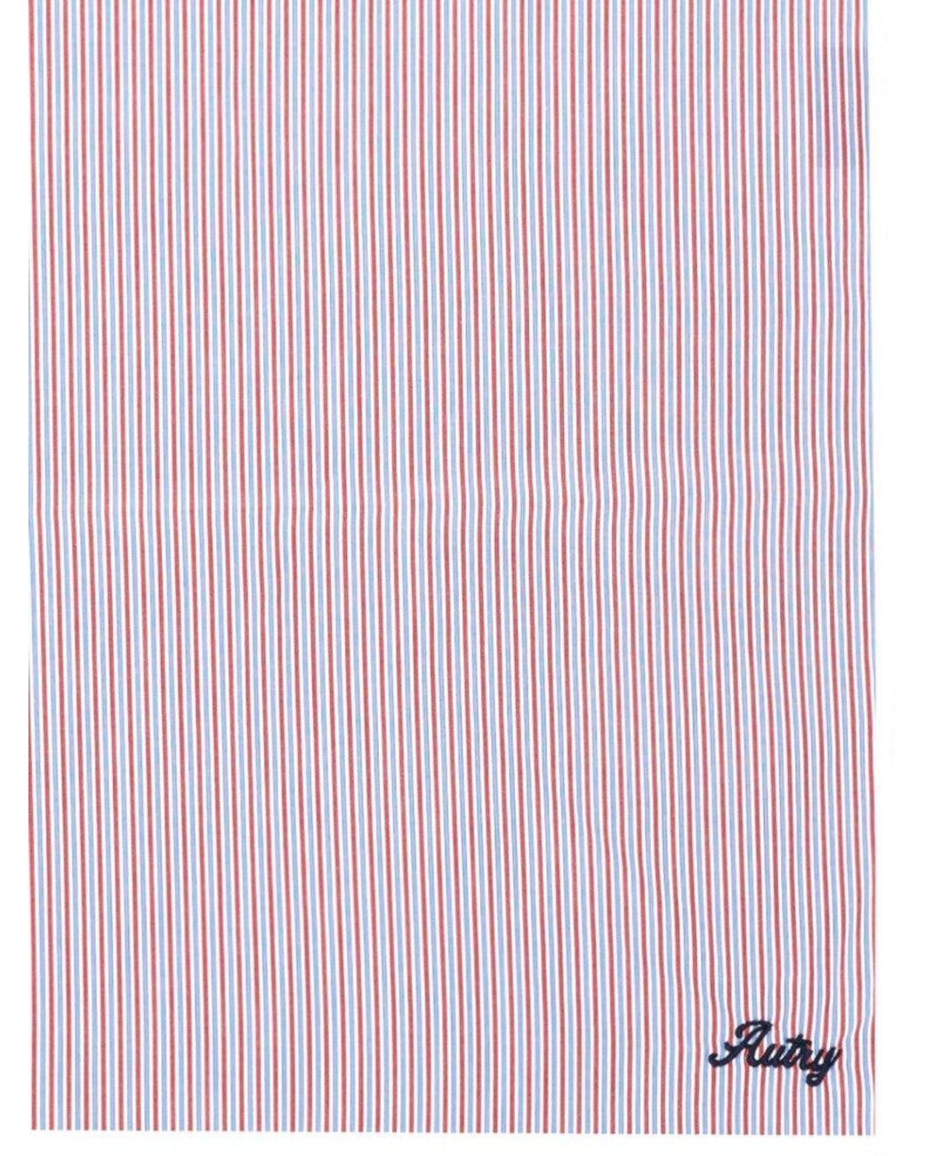 Autry Purple Stripes Scarf for men