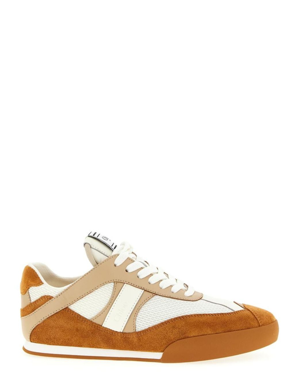 Chloé White Kick Sneakers